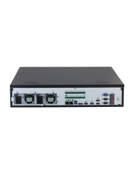 DAHUA 1408923 1.0.01.23.14805-0003 DHI-NVR608RH-64-XI: DAHUA GRABADOR IP WIZMIND 64 CANALES, 2U, 8 HDD, FUENTE REDUNDANTE, CAMAR
