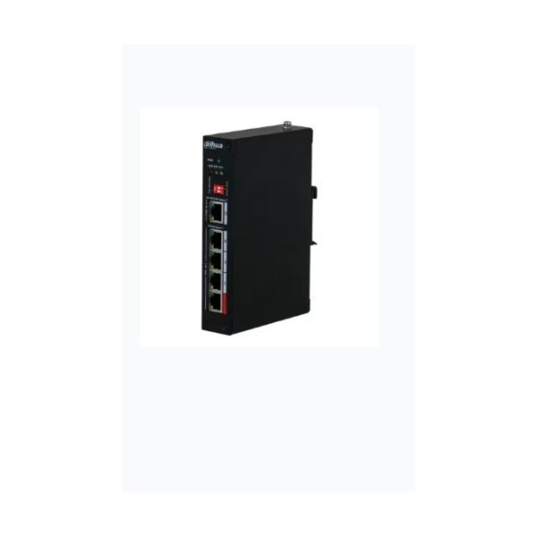 DAHUA 1405980 1.0.01.20.10754-0011 DH-PFT1500: DAHUA EXTENSOR POE DE 5 PUERTOS, 4 RJ45 10/100M POE + 1 RJ45 10/100/1000M UPLINK,