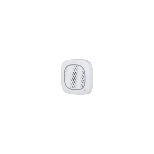 DAHUA 1402269 1.0.01.19.10817-9001 DHI-ARA14-W2(868): DAHUA SIRENA INALAMBRICA CON INTERCOMUNICADOR, AUDIO BIDIRECCIONAL, MICROF