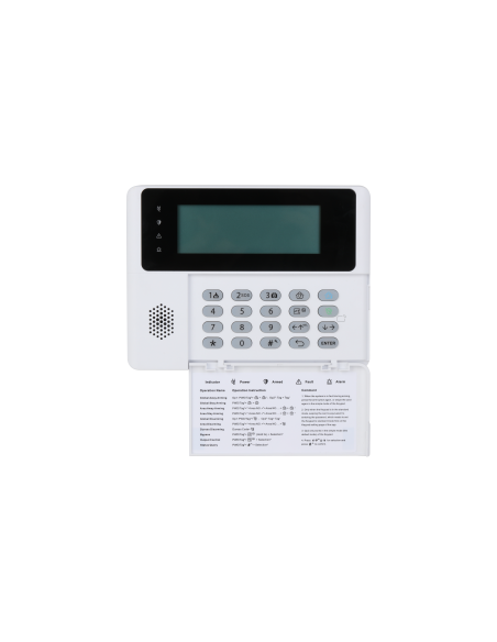 DAHUA 1402259 1.0.01.19.10877-9001 DHI-ARK30C-RW2(868): DAHUA TECLADO LCD INALAMBRICO, 20 TECLAS, LECTOR IC/DESFIRE, ARMADO/DESA