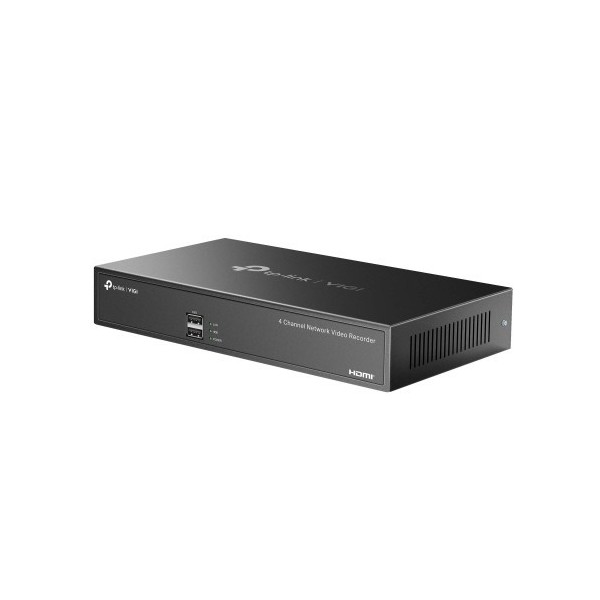 TP-LINK 1398319 VIGI NVR1004H TP-LINK GRABADOR DE VIDEO EN RED DE 4 CANALES ESPECIFICACIONES: H.265+/H.265/H.264+/H.264, RESOLUC