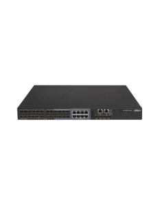 DAHUA 1383168 1.0.01.20.10959-9003 DH-S5500-24GF4XF-E-V2: DAHUA SWITCH DE AGREGACION GESTIONABLE L3, 24 PUERTOS SFP 100/1000M + 