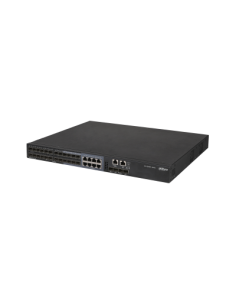 DAHUA 1383168 1.0.01.20.10959-9003 DH-S5500-24GF4XF-E-V2: DAHUA SWITCH DE AGREGACION GESTIONABLE L3, 24 PUERTOS SFP 100/1000M +  2