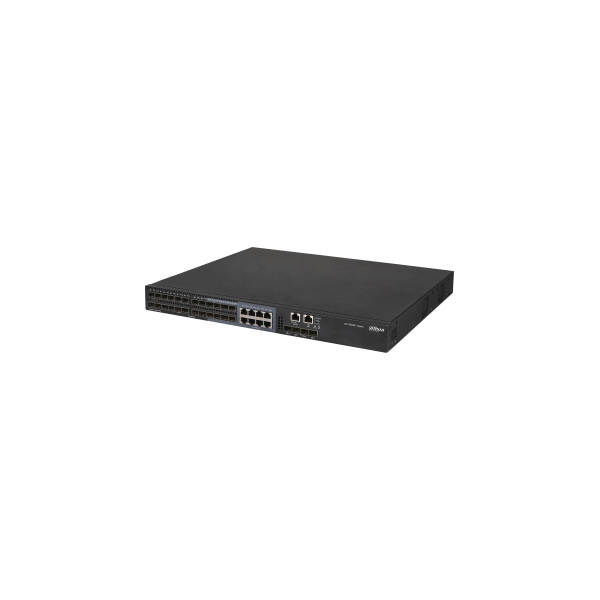 DAHUA 1383168 1.0.01.20.10959-9003 DH-S5500-24GF4XF-E-V2: DAHUA SWITCH DE AGREGACION GESTIONABLE L3, 24 PUERTOS SFP 100/1000M + 