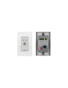 KRAMER 1382895 20-80568190 Kramer Electronics WP-2UT/R-KIT ampliador de red Transmisor y receptor de red Negro, Blanco 2