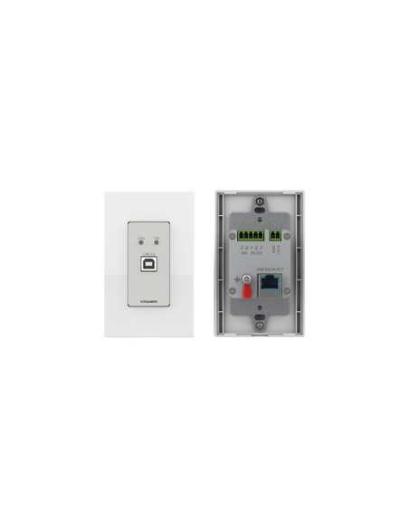 KRAMER 1382895 20-80568190 Kramer Electronics WP-2UT/R-KIT ampliador de red Transmisor y receptor de red Negro, Blanco