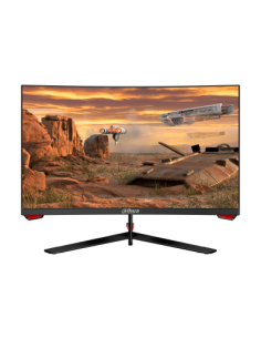 DAHUA 1382833 1.0.99.12.10204-9007 DHI-LM27-E230C-A5-V2: DAHUA MONITOR GAMING 27", PANEL VA CURVO R1500, FULL HD 1920X1080, 165H
