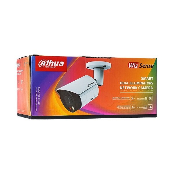 DAHUA 1382697 1.0.01.04.40046-9001 DH-IPC-HFW2849SP-S-IL-0280B: DAHUA CAMARA IP BULLET WIZSENSE 8MP, LENTE FIJA 2.8MM, SMART DUA
