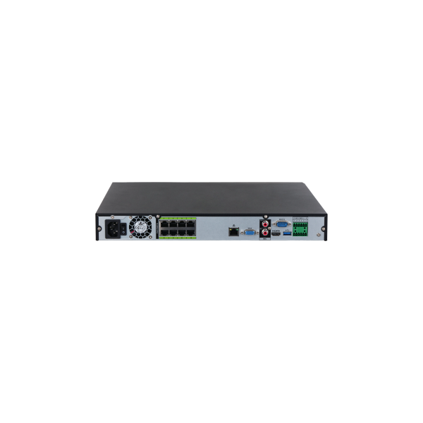 DAHUA 1382693 1.0.01.23.15138-9008 DHI-NVR5208-8P-EI: DAHUA GRABADOR IP NVR 8 CANALES, 1U, 2 HDD, 8 PUERTOS POE, WIZSENSE, IA, D