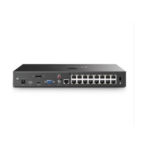 TP-LINK 1376861 VIGI NVR2016H-16MP TP-LINK 16 CHANNEL POE+ NETWORK VIDEO RECORDER SPEC:4K HDMI VIDEO OUTPUT & 16MP DECODING CAPA