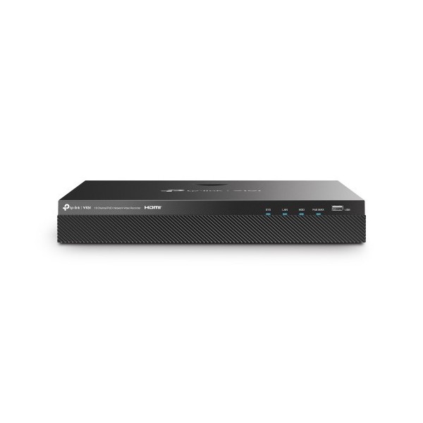TP-LINK 1376860 VIGI NVR2016H-16P TP-Link VIGI NVR2016H-16P Grabadore de vídeo en red (NVR) Negro