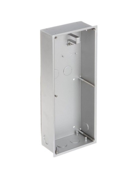 DAHUA 1376529 1.0.01.15.11299 VTM128: DAHUA CAJA DE MONTAJE DE 3 MODULOS PARA VIDEOPORTERO MODULAR VTO4202F, ALUMINIO, MONTAJE S
