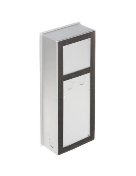 DAHUA 1376529 1.0.01.15.11299 VTM128: DAHUA CAJA DE MONTAJE DE 3 MODULOS PARA VIDEOPORTERO MODULAR VTO4202F, ALUMINIO, MONTAJE S