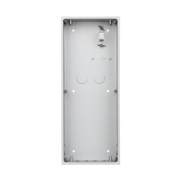 DAHUA 1376529 1.0.01.15.11299 VTM128: DAHUA CAJA DE MONTAJE DE 3 MODULOS PARA VIDEOPORTERO MODULAR VTO4202F, ALUMINIO, MONTAJE S