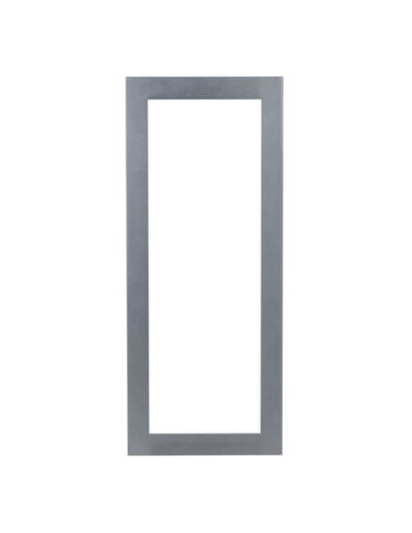 DAHUA 1376528 1.0.01.15.11300 VTM126: DAHUA PANEL FRONTAL DE 3 MODULOS PARA VIDEOPORTERO MODULAR VTO4202F, ALUMINIO, COLOR PLATA