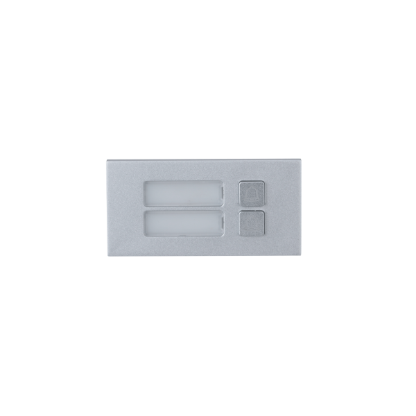DAHUA 1376526 1.0.01.15.11250-0021 DHI-VTO4202F-MB2: DAHUA MODULO CON 2 BOTONES MECANICOS PARA VIDEOPORTERO EXTERIOR MODULAR VTO