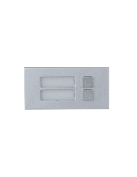 DAHUA 1376526 1.0.01.15.11250-0021 DHI-VTO4202F-MB2: DAHUA MODULO CON 2 BOTONES MECANICOS PARA VIDEOPORTERO EXTERIOR MODULAR VTO