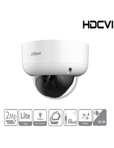 DAHUA 1375380 1.0.01.12.24840-9002 DH-HAC-HDBW1200RAP-Z-2712-S6: DAHUA CAMARA ANALOGICA HDCVI MINIDOMO ANTIVANDALICO 2MP, LENTE  2