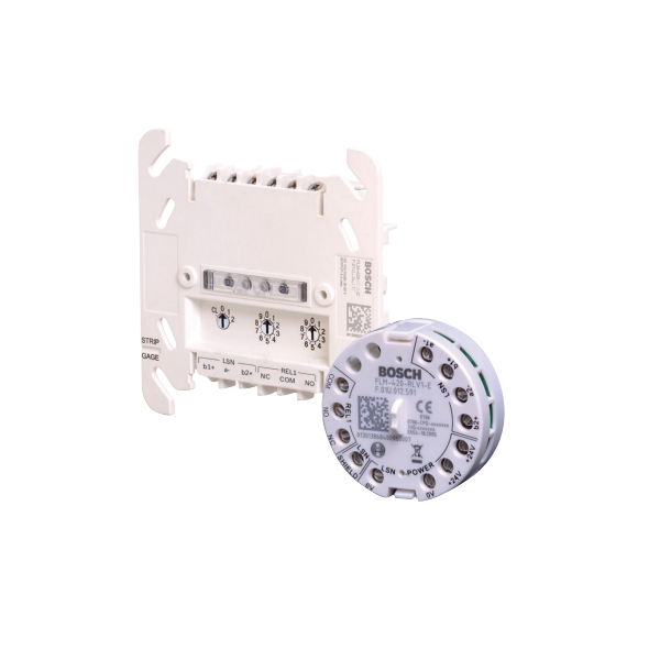 BOSCH 1371488 FLM-420-RLV1-E BOSCH INCENDIO (FLM-420-RLV1-E) MÓDULO 1 SALIDA RELÉ, MONTAJE EMPOTRADO, 24VCC - 1A, EN54-18, DIREC