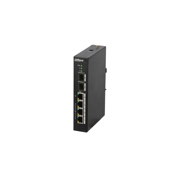 DAHUA 1371183 1.0.01.20.10190-9001 DH-PFS4206-4P-96: DAHUA SWITCH POE GESTIONABLE L2, 6 PUERTOS, 3 RJ45 10/100M POE + 1 RJ45 10/