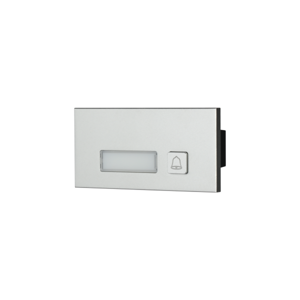 DAHUA 1370922 1.0.01.15.11249-0017 DHI-VTO4202F-MB1: DAHUA MODULO CON 1 BOTON MECANICO PARA VIDEOPORTERO EXTERIOR MODULAR VTO420