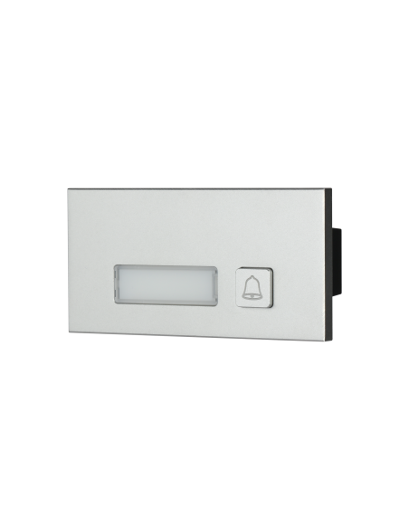 DAHUA 1370922 1.0.01.15.11249-0017 DHI-VTO4202F-MB1: DAHUA MODULO CON 1 BOTON MECANICO PARA VIDEOPORTERO EXTERIOR MODULAR VTO420