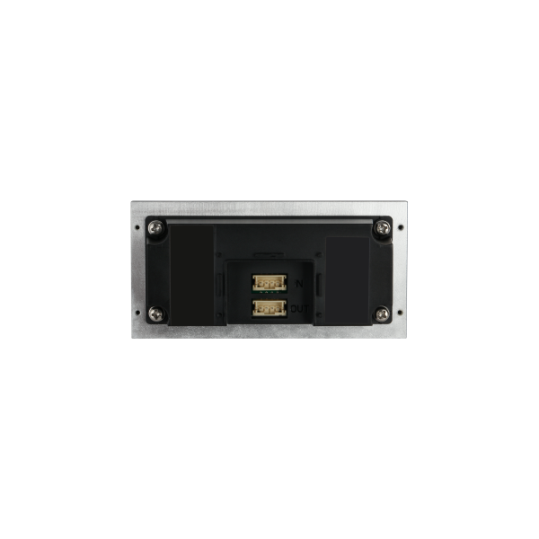 DAHUA 1370922 1.0.01.15.11249-0017 DHI-VTO4202F-MB1: DAHUA MODULO CON 1 BOTON MECANICO PARA VIDEOPORTERO EXTERIOR MODULAR VTO420