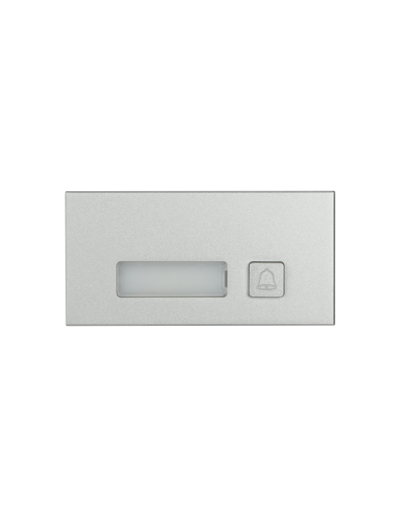DAHUA 1370922 1.0.01.15.11249-0017 DHI-VTO4202F-MB1: DAHUA MODULO CON 1 BOTON MECANICO PARA VIDEOPORTERO EXTERIOR MODULAR VTO420