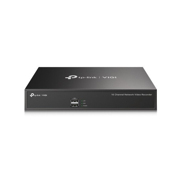 TP-LINK 1369490 VIGI NVR1016H TP-Link VIGI NVR1016H Grabadore de vídeo en red (NVR) Negro