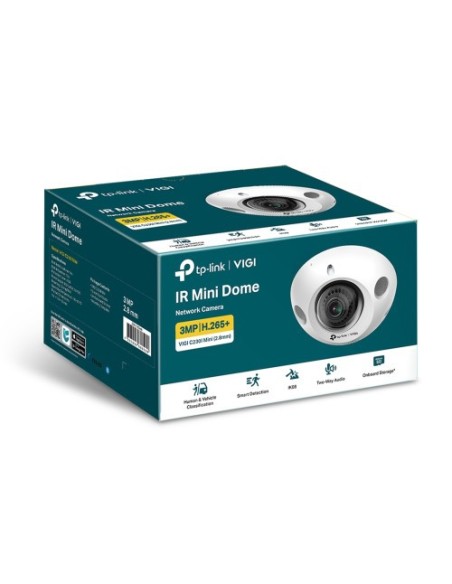 TP-LINK 1369462 VIGI C230I MINI(2.8MM) TP-Link VIGI C230I MINI(2.8MM) cámara de vigilancia Almohadilla Cámara de seguridad IP In