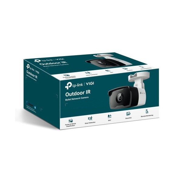 TP-LINK 1369449 VIGI C320I(2.8MM) TP-Link VIGI C320I Bombilla Cámara de seguridad IP Exterior 1920 x 1080 Pixeles Techo/Pared/Po