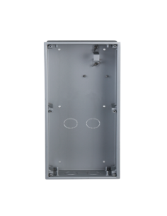 DAHUA 1368907 1.0.01.15.11297 VTM127: DAHUA CAJA DE MONTAJE DE 2 MODULOS PARA VIDEOPORTERO MODULAR VTO4202F, ALUMINIO, MONTAJE S
