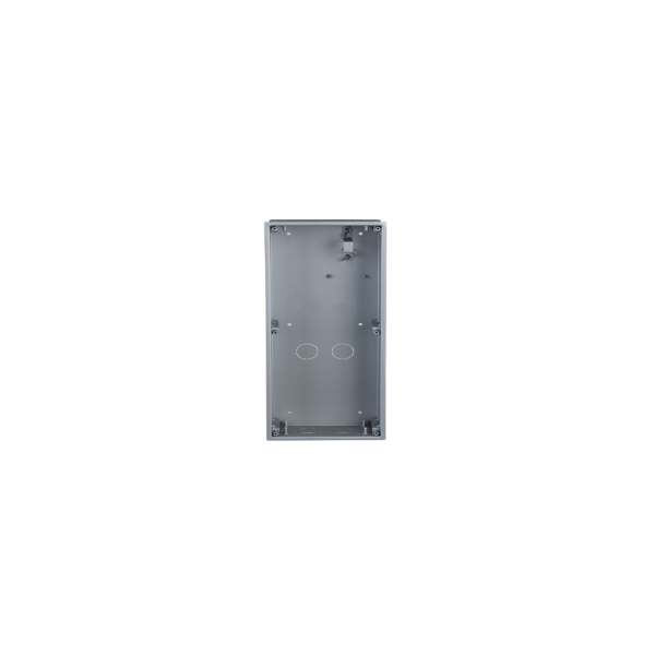 DAHUA 1368907 1.0.01.15.11297 VTM127: DAHUA CAJA DE MONTAJE DE 2 MODULOS PARA VIDEOPORTERO MODULAR VTO4202F, ALUMINIO, MONTAJE S