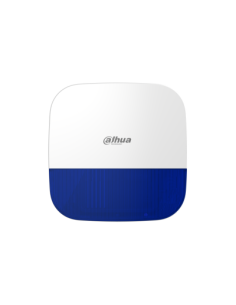 DAHUA 1365165 1.0.01.19.10614-0009 DHI-ARA13-W2(868): DAHUA SIRENA INALAMBRICA EXTERIOR, COLOR AZUL, 868MHZ, 110DB, IP65, 12 LED
