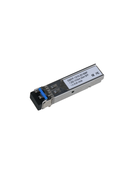 DAHUA 1363474 1.0.01.20.10749 GSFP-1310-20-SMF: DAHUA MODULO OPTICO SFP GIGABIT, FIBRA MONOMODO DOBLE, LC, 1GBPS, 1310NM TX/RX, 