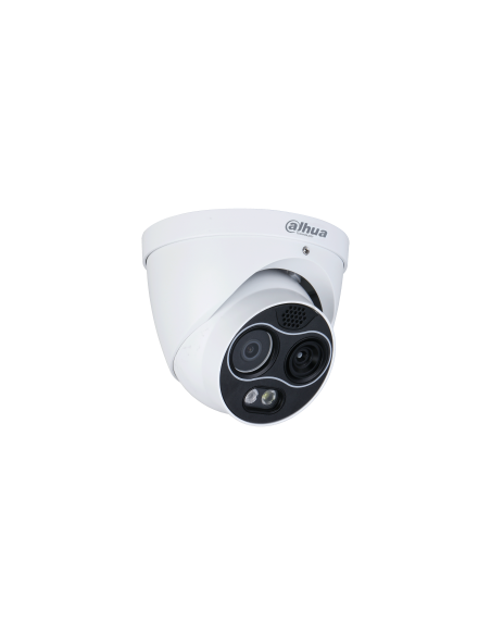 DAHUA 1363383 1.0.01.34.12806-0008 DHI-TPC-DF1241-TB3F4-DW-S2: DAHUA CAMARA IP TURRET DUAL TERMICA + VISIBLE EUREKA, TERMICA 256