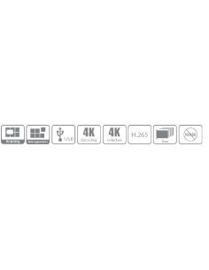DAHUA 1363320 1.0.01.01.10947 DHI-M70-4U-E: DAHUA PLATAFORMA DE GESTION DE VIDEO MULTISERVICIO 4U, HASTA 10 TARJETAS DE ENTRADA/ 2