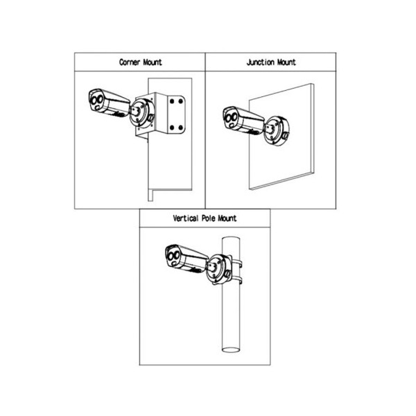 DAHUA 1363311 1.0.01.34.13075 DHI-TPC-BF4441-B19F8-BW-S2: DAHUA CAMARA IP BULLET DUAL TERMICA + VISIBLE, TERMICA 400X300 19MM, V