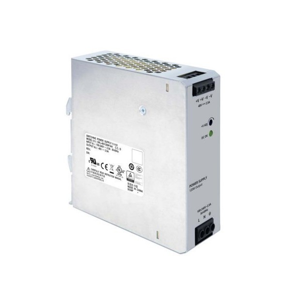 DAHUA 1363029 1.2.19.02.10024 DRL-48V120W1AA: DAHUA FUENTE DE ALIMENTACION DE CARRIL DIN, 120W, 48VDC, 2,5A, ENTRADA 85-264VAC, 