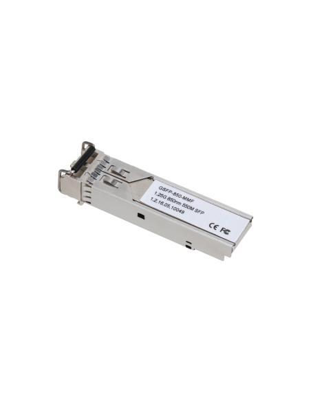 DAHUA 1363026 1.0.01.20.10797 GSFP-850-MMF: DAHUA MODULO OPTICO SFP GIGABIT, FIBRA MULTIMODO DOBLE, LC, 1GBPS, 850NM TX/RX, DIST