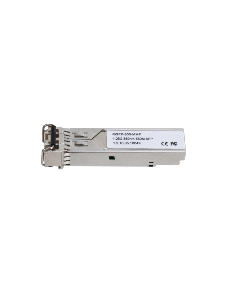 DAHUA 1363026 1.0.01.20.10797 GSFP-850-MMF: DAHUA MODULO OPTICO SFP GIGABIT, FIBRA MULTIMODO DOBLE, LC, 1GBPS, 850NM TX/RX, DIST