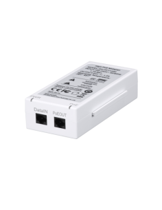 DAHUA 1362626 1.0.01.20.10100 PFT1200: DAHUA MIDSPAN HI-POE 60W, 2 PUERTOS RJ45 GIGABIT, POE/POE+/HI-POE, 60W, COMPATIBLE CON DO