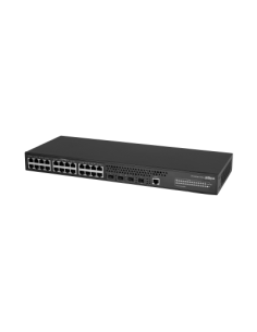 DAHUA 1362067 1.0.01.20.10783-9008 DH-AS4300-24GT4GF: DAHUA SWITCH GIGABIT GESTIONABLE L2+, 24 PUERTOS RJ45 10/100/1000M, 4 PUER