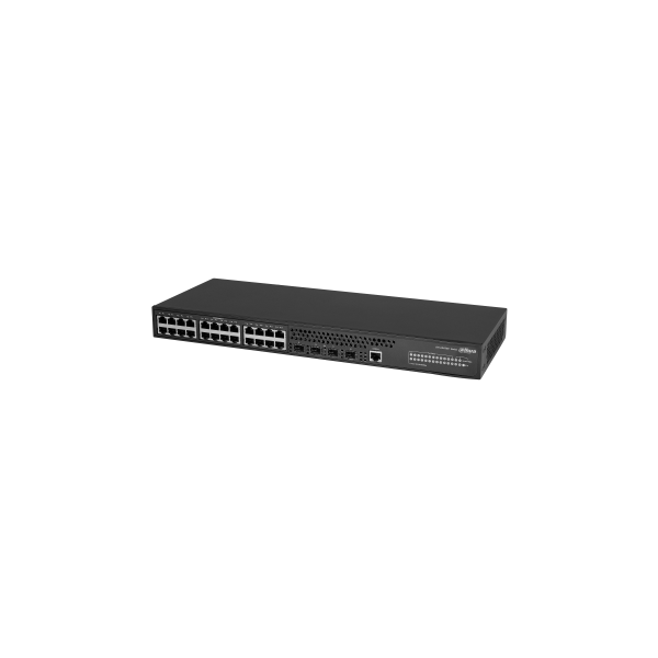DAHUA 1362067 1.0.01.20.10783-9008 DH-AS4300-24GT4GF: DAHUA SWITCH GIGABIT GESTIONABLE L2+, 24 PUERTOS RJ45 10/100/1000M, 4 PUER