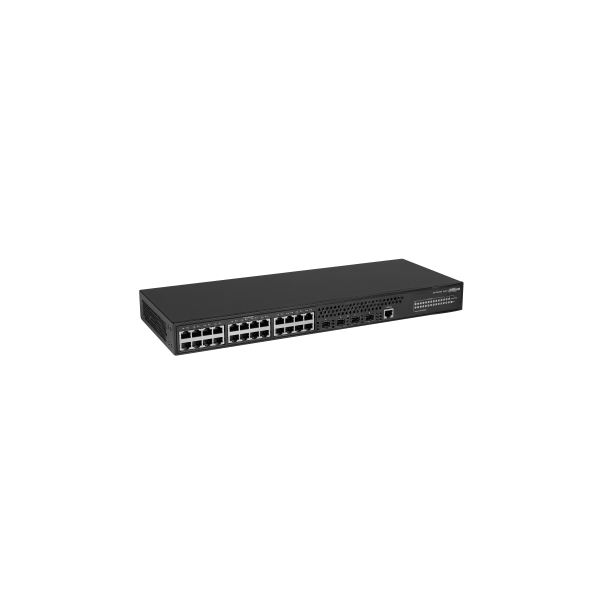 DAHUA 1362067 1.0.01.20.10783-9008 DH-AS4300-24GT4GF: DAHUA SWITCH GIGABIT GESTIONABLE L2+, 24 PUERTOS RJ45 10/100/1000M, 4 PUER