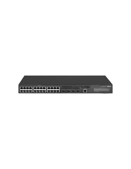DAHUA 1362067 1.0.01.20.10783-9008 DH-AS4300-24GT4GF: DAHUA SWITCH GIGABIT GESTIONABLE L2+, 24 PUERTOS RJ45 10/100/1000M, 4 PUER