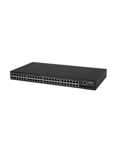 DAHUA 1362049 1.0.01.20.10784-9003 DH-AS4300-48GT4GF: DAHUA SWITCH GIGABIT GESTIONABLE L2+, 48 PUERTOS RJ45 10/100/1000M, 4 PUER