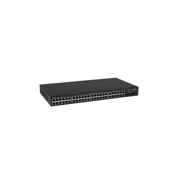 DAHUA 1362049 1.0.01.20.10784-9003 DH-AS4300-48GT4GF: DAHUA SWITCH GIGABIT GESTIONABLE L2+, 48 PUERTOS RJ45 10/100/1000M, 4 PUER