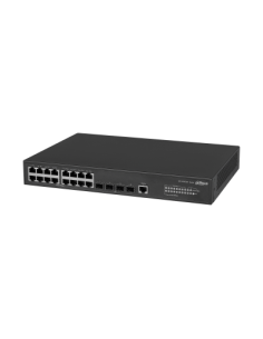 DAHUA 1362042 1.0.01.20.10782-9005 DH-AS4300-16GT4GF: DAHUA SWITCH GIGABIT GESTIONABLE L2+, 16 PUERTOS RJ45 10/100/1000M, 4 PUER