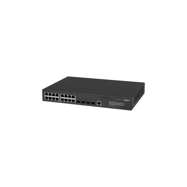DAHUA 1362042 1.0.01.20.10782-9005 DH-AS4300-16GT4GF: DAHUA SWITCH GIGABIT GESTIONABLE L2+, 16 PUERTOS RJ45 10/100/1000M, 4 PUER
